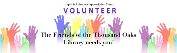 April is Volunteer Appreciation Month